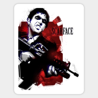 Scarface Sticker